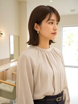 アビエブラン 若江岩田(abije blanc)&nbsp;大人上品なナチュラルボブ【若江岩田】