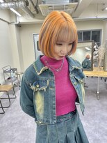 エゴ 池袋(EGO) オレンジカラー/インナーカラー