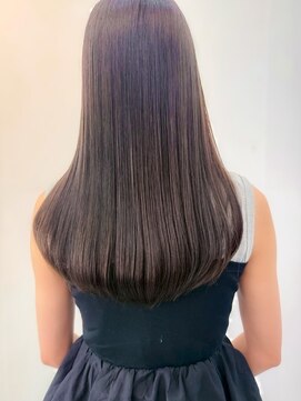 チェリーレッド　髪質改善／白髪改善／白髪ぼかし／脱白髪染め