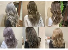 技術、接客共に経験豊富なスタッフが1から仕上げまで担当します