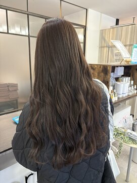 ノーム バイ アウラ(norm. by aura) 透明感カラー　ブラウン