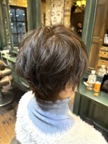 モナン(monan) ダークアッシュウォームブラウン似合わせカット20代30代40代