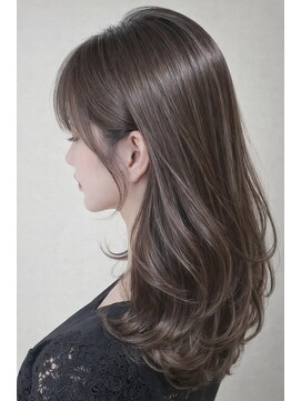 ソヨン 横浜店(SOYON) SOYON：韓国レイヤーカット×オリーブベージュ