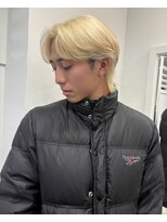 ヴィア 京都烏丸(Via)&nbsp;10代20代/ブロンド/ハイトーン/ブリーチ/抜きっぱなし/髪質改善
