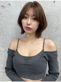 韓国ボブレイヤーボブ渋谷タッセルボブお洒落なレイヤーカット