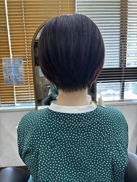 ブレス ヘアアンドスパ 湘南台(bless hair spa) 襟足スッキリショート