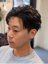 キングマンバーバー 田町店(KING MAN BARBER)&nbsp;2WAYパーマスタイル　DOWN