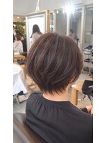 髪質改善サロン WE BE PARSLEY atre 川越店【ウィービーパセリアトレ】&nbsp;大人可愛いショートボブスタイル