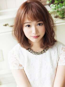 ヘア ジュレ ドゥ(hair jurer deux) 【ヘアジュレドゥ 花井】 モテエアリーふわミディボブ☆