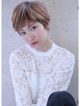 ヘアーアンドメイク シーク 吉祥寺(HAIR&MAKE SeeK) 『ハイトーンショート』×『オン眉』