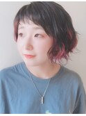 アシンメトリーショート