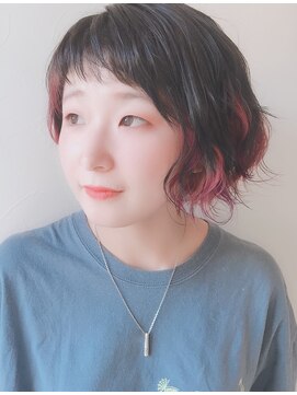 フラヴェス(floves) アシンメトリーショート