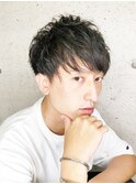 ショートレイヤー×ソフトツーブロック×ネープレス