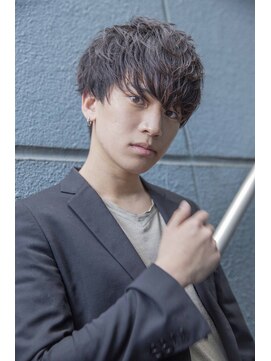 クラン(clan) clanアッシュベージュショートサイドグラデーション