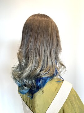 アヤナ バイ アヤラ(ayana by ayala) インナーブルーカラー【アヤナ　浦安店　千葉県】