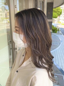 グランドール(Grandoll) コントラスト3Dハイライト×シフォンベージュ