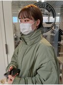 ナチュラルショートxベージュブラウン【池袋/20代/30代/40代】