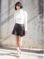 20代・30代/ボブ/暗髪/ニュアンスカラー/大人可愛い