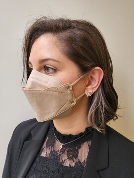 アッシュ 日吉店(Ash) ラフウェーブボブ