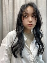 ユアーズ ヘア 恵比寿本店(youres hair)&nbsp;黒髪ゆる外巻きで暗髪でも軽さを☆