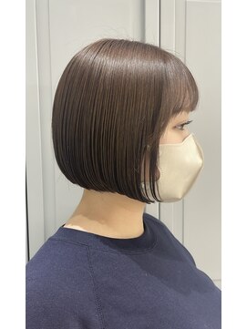 ジーナ 新宿(Zina) 透明感カラー＊ミニボブ 新宿