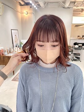 ヘアー アイス カンナ(HAIR ICI Canna) 今季おすすめ！カシスカラーで可愛さを！