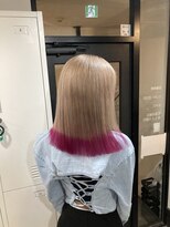 ラフ 難波店(LAFF) #黒髪#ボブルフ#ネビージュ#小顔#ワンレン