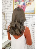 リール(THE RIRE.)&nbsp;＊THE  RIRE.  ブリーチなし×ミルクティーベージュ＊