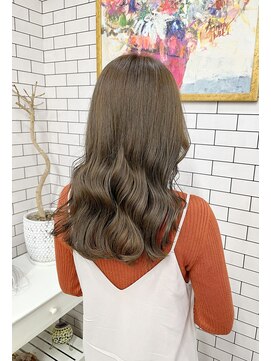 リール(THE RIRE.) *THE RIRE. ブリーチなし×ミルクティーベージュ*