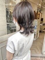 アミュレ(Amule)&nbsp;2024年人気ヘアくびれウルフミディアム世田谷区美容室