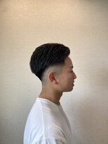 小谷理髪店 ソル(SOL)&nbsp;２ブロック７：３フェードスタイル