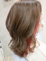 ヘアサロン アンフェール(Hair Salon Amfaire) 大人可愛い20代30代40代インナーカラー小顔ウルフレイヤー