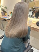 ヒビヲ(HIBIO)&nbsp;ハイトーンカラーミルクティーベージュケアブリーチダブルカラー