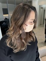 カラーズ(PRIVATE HAIR SALON COLOR'S) 【カラーリスト小栗】バレイヤージュ◎グレージュ