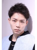 好印象 アップバング ビジネスヘア 短髪