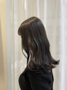 シーバイデコ(See by DECO) 大人かわいい★暗髪オリーブベージュ