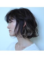 デンパツクラブ 美膳(DENPATSU CLUB) ボブ×インナーカラー