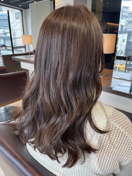 フロア(FLOOR) ベージュブラウン/Aujuaトリートメント/ロング