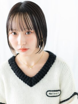 ドクターズ サロン ラブ(Dr's Salon LAB) ツヤ髪にハイライトがキマるカジュアルボブf古河10代20代30代