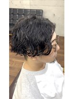 メルシー トータル ブランディング サロン(merci TOTAL BRANDING SALON)&nbsp;ミディアムヘア　波巻スパイラルパーマ