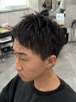 ビカムメンズヘアー 栄店(become men's hair)&nbsp;短髪スパイキーショート