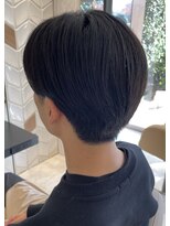 カインド 南青山(hair&make up KIND) 刈り上げセンターパートニュアンスデザイン刈り上げショート