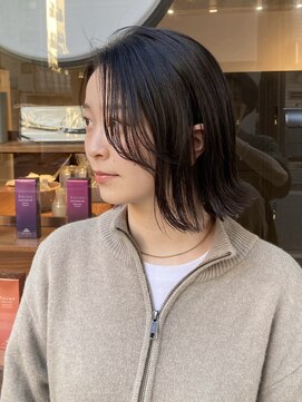 キャンバス 川崎(canvas.) 外ハネボブ◎ 【窪田】/川崎/美髪カラー/髪質改善/艶髪