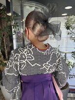 ヘアーアンドメイク ビス(HAIR&MAKE bis) 卒業式/タイトシニヨンヘア【多田華歌】