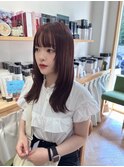 姫カットレイヤー/韓国風ロング/大人ガーリー/イメチェン/垢抜け
