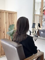 ホンネ(honne.)&nbsp;グレージュ×レイヤーカット