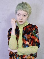 コイ(coii)&nbsp;大人ハイトーンカラー/パステルミントグリーン/ショートヘア
