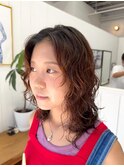海外風レイヤーパーマ