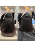 エイジング毛のお悩みにこそsins酸性ストレート