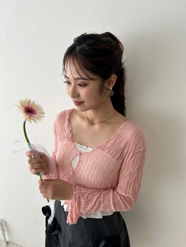 エム 神戸三宮('em)の写真/【特別なお出かけやデートも'emにおまかせ】いつもより気合をいれたい特別な日は'emで可愛くヘアセット♪